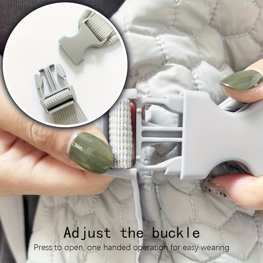 Adjustable Cat Harness & Backpack Carrier with Front-Facing Carrier - Modern Minimalist Pet Harness for Walking, Hiking, Cycling, Camping - Comfortable & Travel Backpack for Cats, Outdoor Adventures, Carrier Compatible with Shoulder