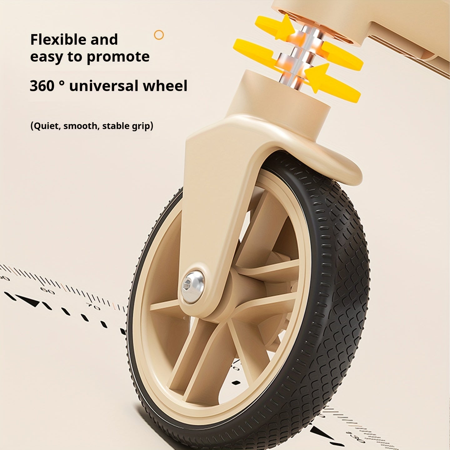 Lightweight Foldable Pet Stroller for Small to Medium Dogs and Cats, Outdoor Walking Cart with Detachable Bag