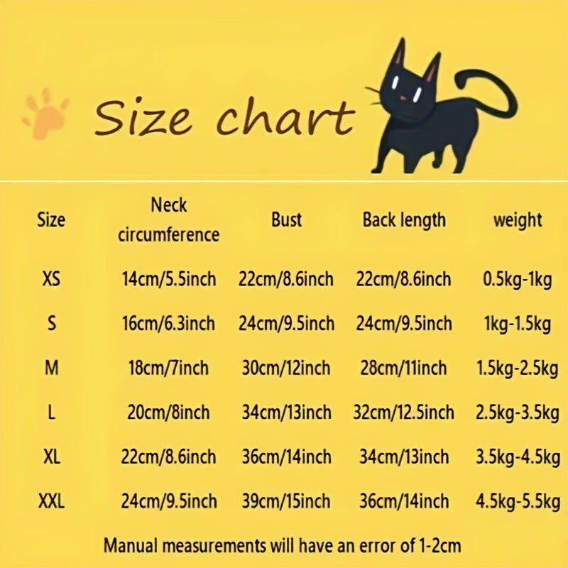 3pcs Cute Lamb Patrick Cat Clothes, Plush Fleece-Lined Winter Coat & Hat Set for Small Medium Large Cats, Warm Autumn Apparel with Puff Sleeves, Hand Wash Only Pet Costume