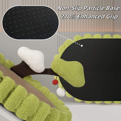 Agave Sword-shaped Money Tree Design Cat Scratch Board Nest Pet Supplies, Adds Fun to Home Decor. Place It In The Bedroom Or Living Room; It Serves As Both A Toy And A Cozy Spot for Cats While Also Being An Eye-catching Decoration That Can Be Reused