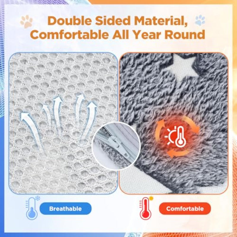 Cat Desk Bed with Clamp | Glow in The Dark, Cover, Removable Washable, Sturdy Metal Frame, Supports up to 50 Lbs